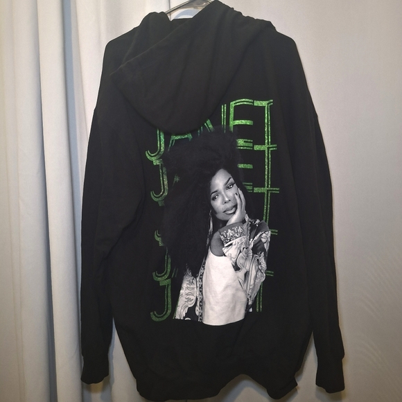 Janet Jackson Together Again Tour Hoodie Sweatshirt Size XL Concert - Picture 1 of 7